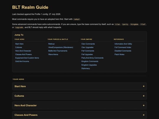 BLT Realm Guide screenshot