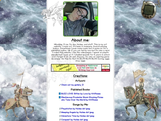 aboutme screenshot