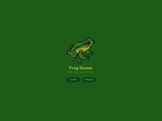 programs/frogbattle/frogsoccer screenshot