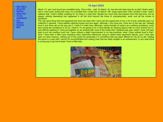 blog screenshot