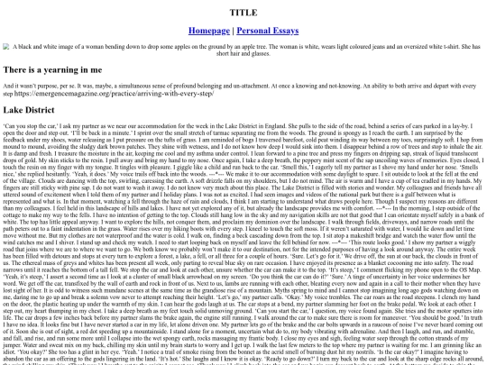 Personal Essays/inthepresenceofthegods screenshot