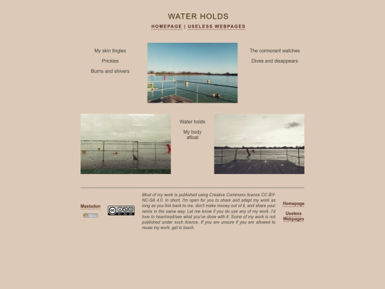 Water Holds/waterholds screenshot