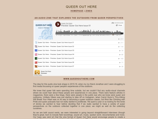 Zines/queerouthere screenshot