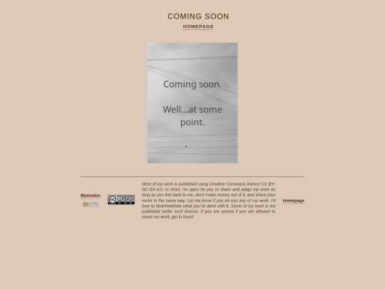 comingsoon screenshot