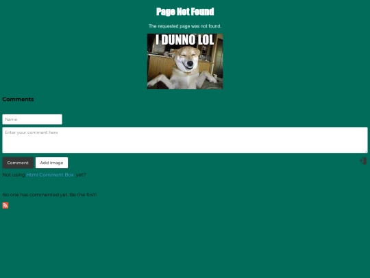 not_found screenshot