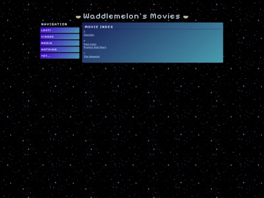 media/movieindex screenshot