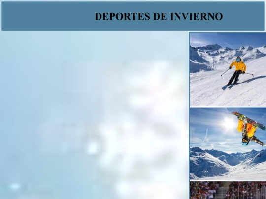 Fotodeportesinvierno screenshot