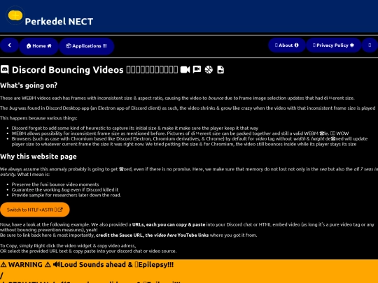discordBouncingVideos screenshot