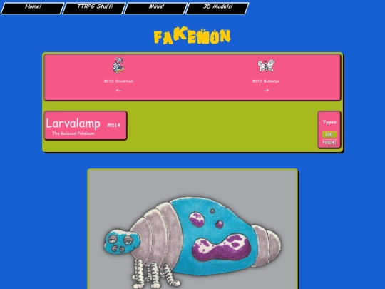 pokemon/fakemon/dex/014_larvalamp screenshot