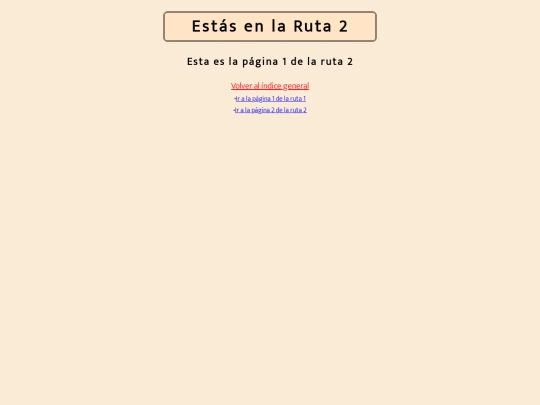 EjemploURLs/ruta 1/Pagina1 screenshot