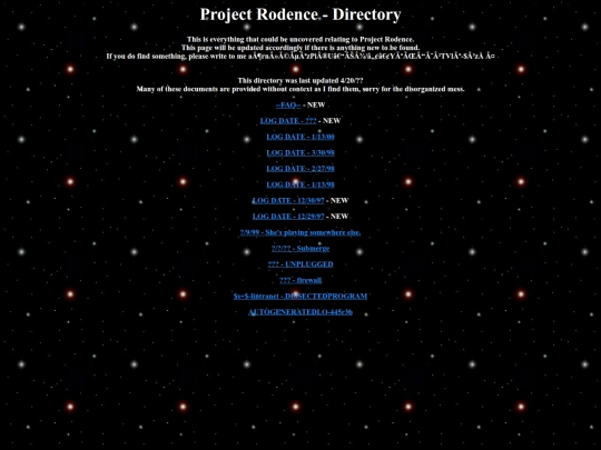 prjctrdnc-directory screenshot