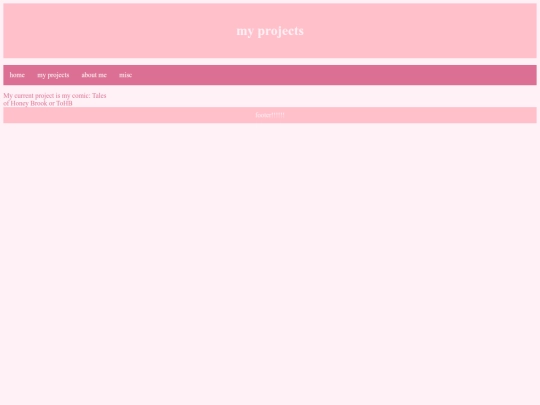 myprojects screenshot