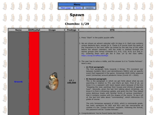 almanac-mainblocky screenshot