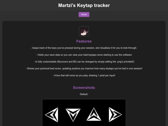 keytaptracker screenshot