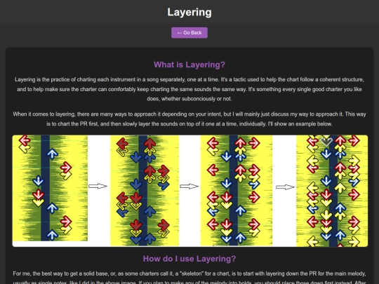 layering screenshot
