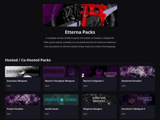 packsnew screenshot