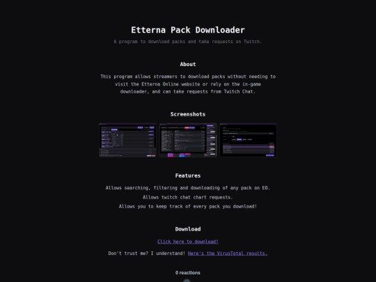 tools/etternapackdownloader screenshot