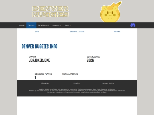 draft/teams/denver-nuggies screenshot