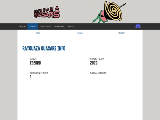 draft/teams/rayquaza-quasars screenshot