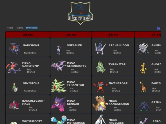 draftboard screenshot