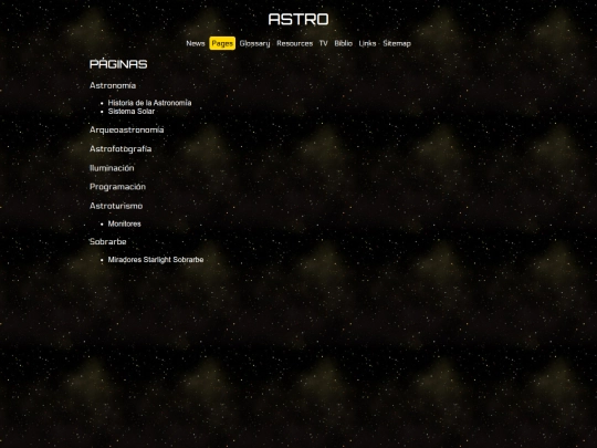 astro/pags screenshot