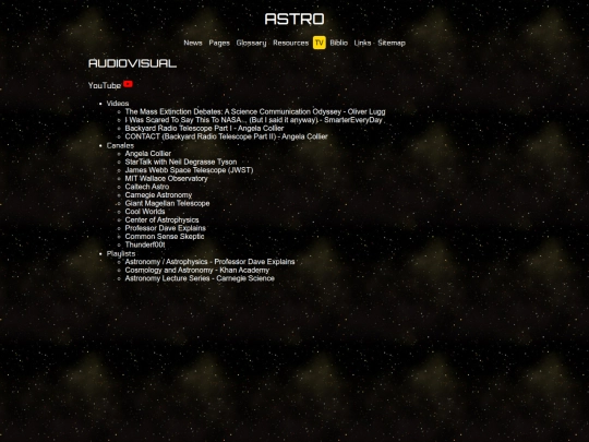 astro/tv screenshot