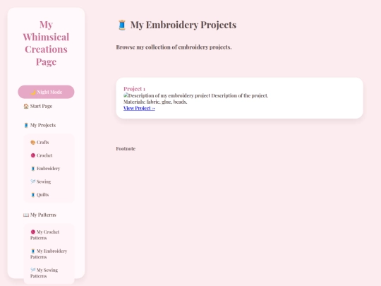 embroideryprojects screenshot