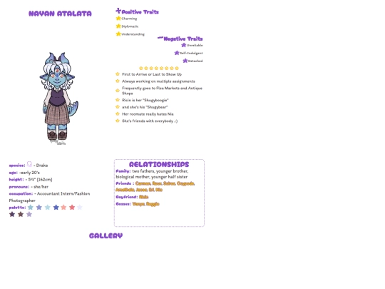 charaprofile/Nayan screenshot