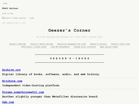 index screenshot