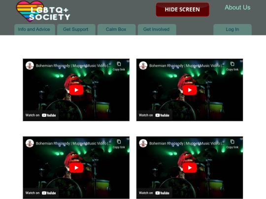 calmbox/videos screenshot