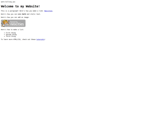 index screenshot