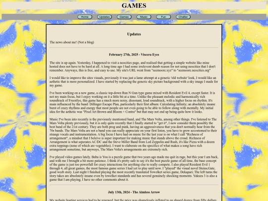 updates screenshot