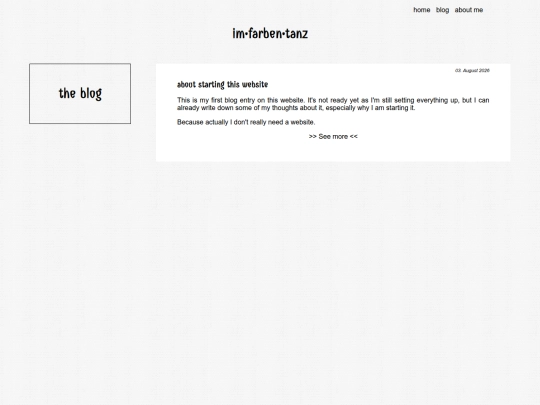 blog screenshot