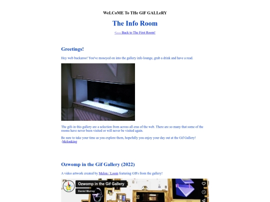 info screenshot