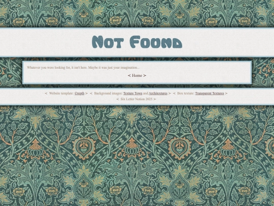 not_found screenshot