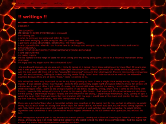 writings/writings screenshot