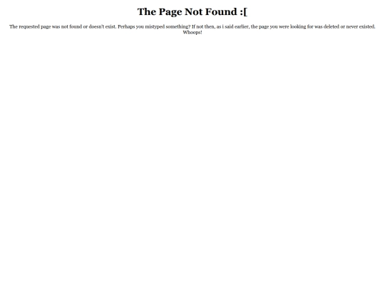 not_found screenshot