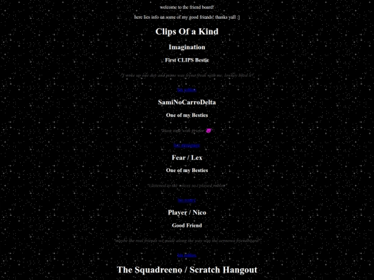 friendboard screenshot