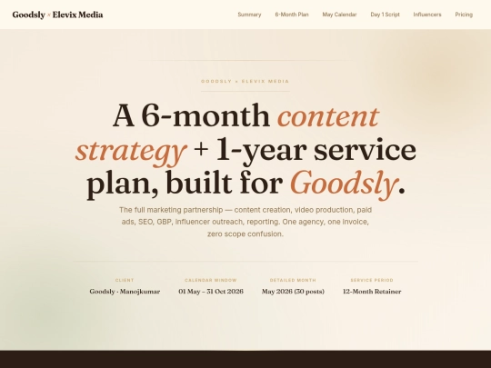Goodsly-6-Month-Content-Calendar screenshot