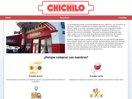 nosotros screenshot