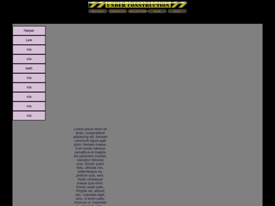 Character Profiles/Gen Profile screenshot