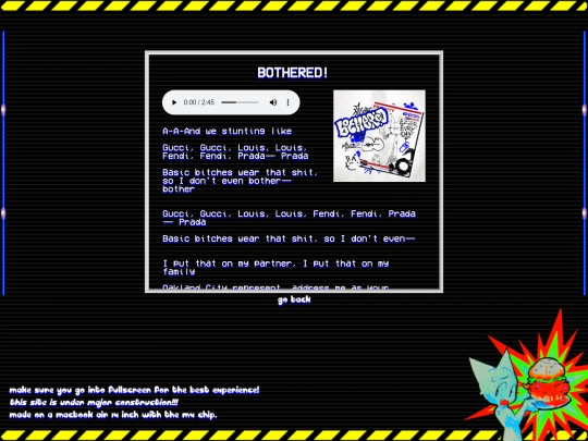 token/music/bothered screenshot