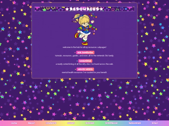 resources screenshot