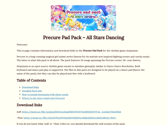 precure_pad_pack screenshot