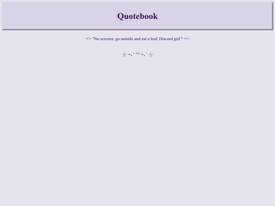 Quotebook screenshot
