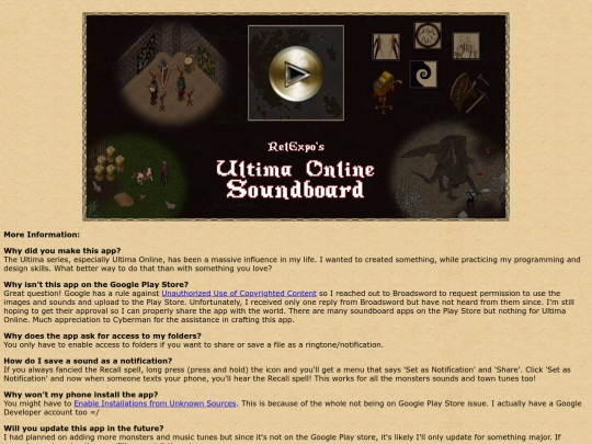 moreinfo screenshot