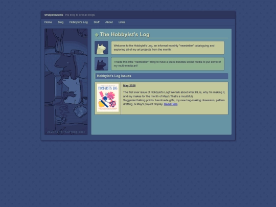 hobbyistslog screenshot