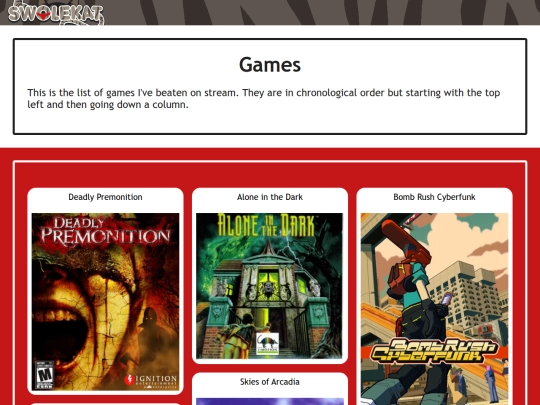 games screenshot