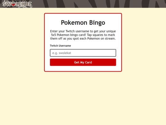 mini-games/pokemon-bingo screenshot