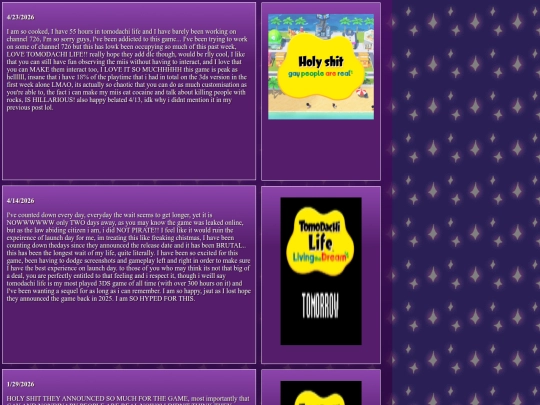 Blog_Entries screenshot